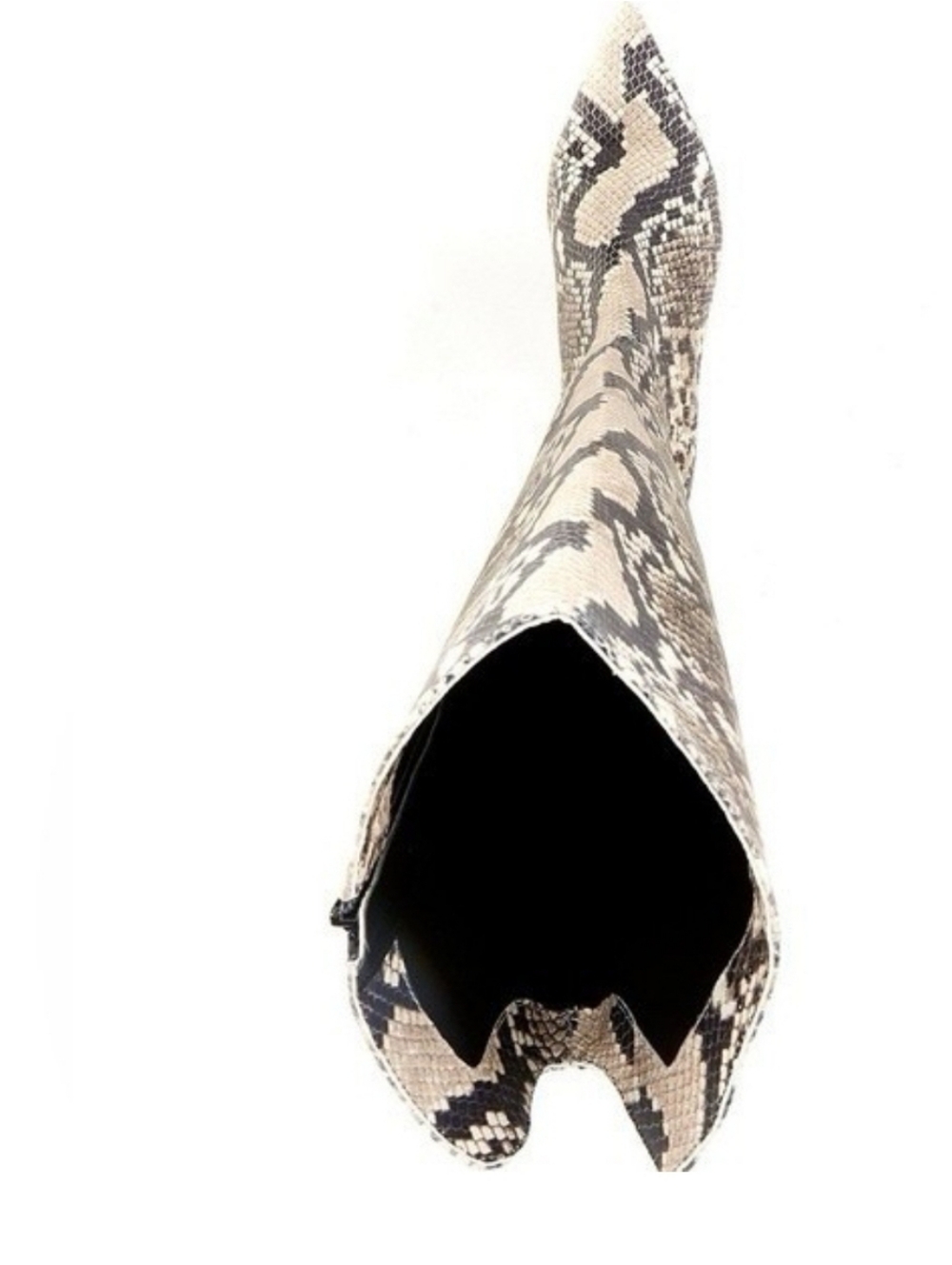 Gianni Bini Gianna Snake Print Leather Tall Boot NEW 7 8 8.5 - Picture 7 of 7
